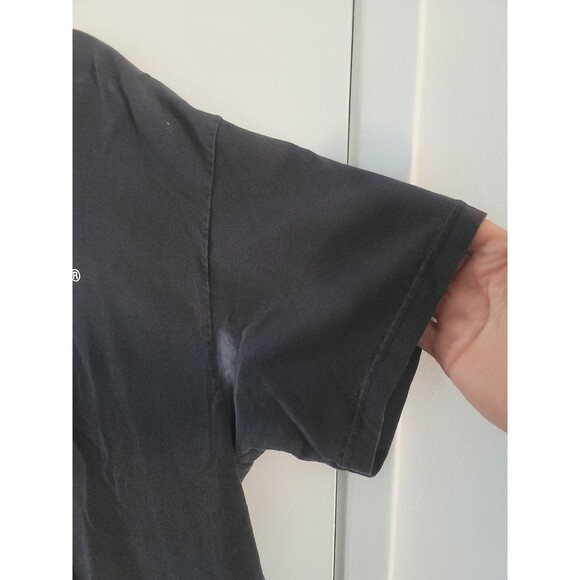 Vintage Gretsch Guitars Heather Gray Logo Graphic T-shirt - Picture 3 of 11